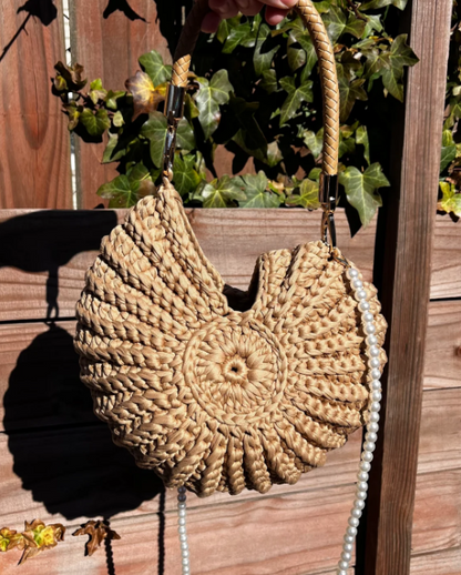 Muschel Häkeltasche